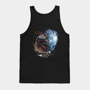 RYU: HADOKEN - BLACK/RED Tank Top